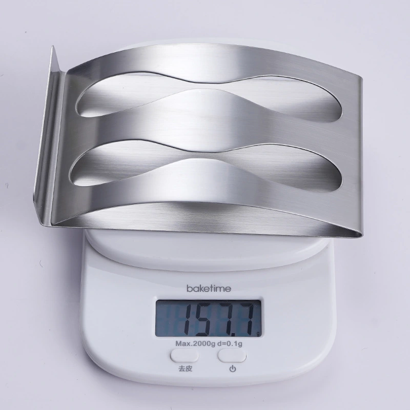 304 stainless steel non-punch paste toothbrush holder