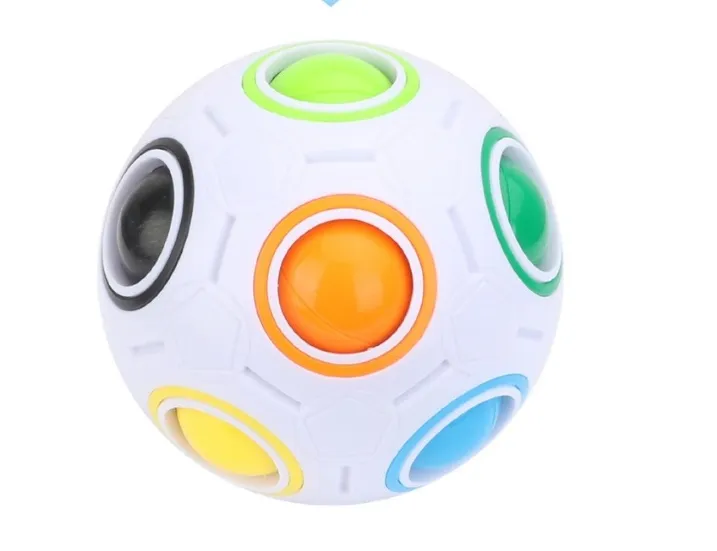 Round Infinite Rainbow Ball Cover Puzzle Fun Cube Ball