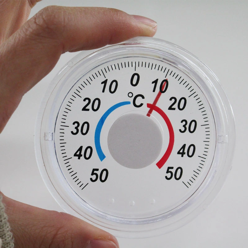 Round Plastic Door And Window Thermometer