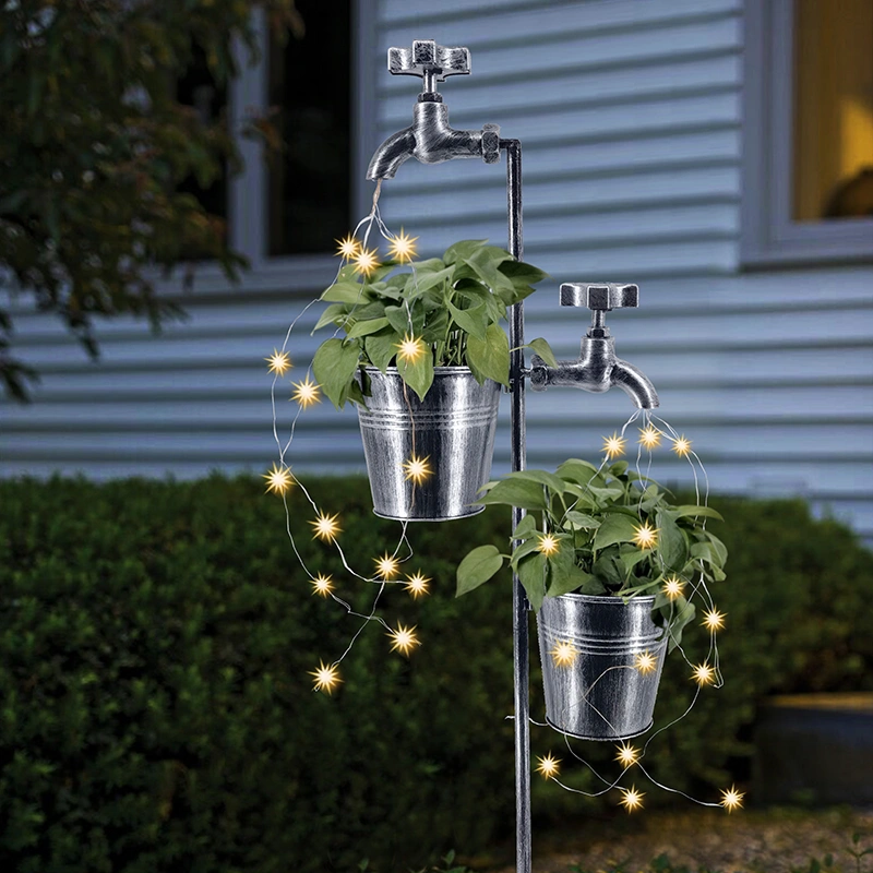 Solar Light Outdoor Faucet Lawn Light