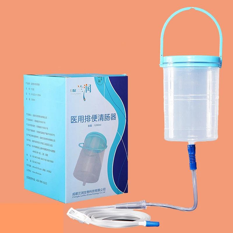 Single-ring Enema Bucket Household Defecation Bowel Cleaner