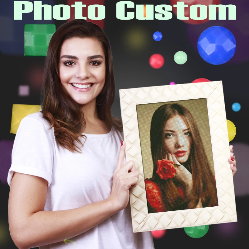 Photo Custom Diamond Embroidery Full Square Round Crystal Diamond Painting