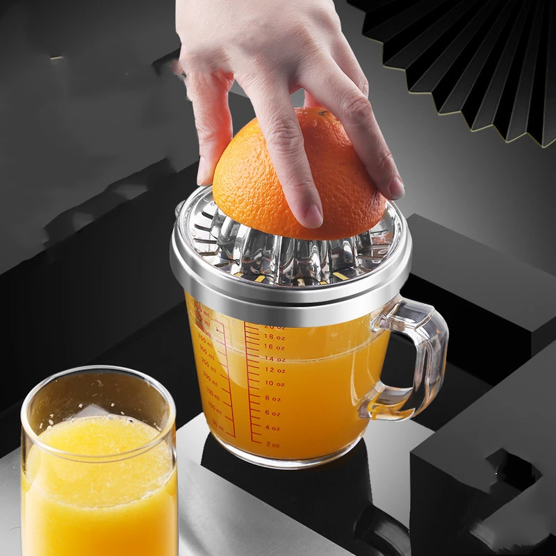 Stainless Steel Lemon Clip Fruit Orange Juice Press