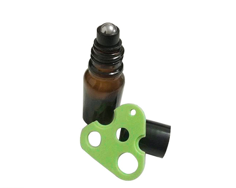 Plastic Essential Oil Bottle Opener Green Triangle Essential Oil Bottle Bottle Opener