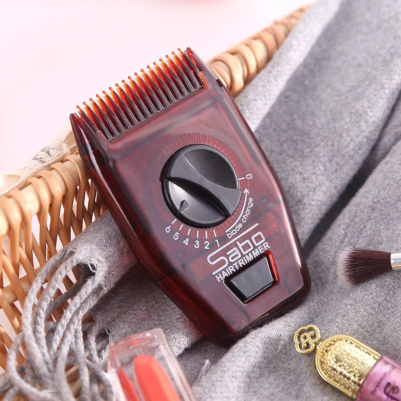 Adjustable Manual Hair Trimmer Portable Haircut Comb Hidden