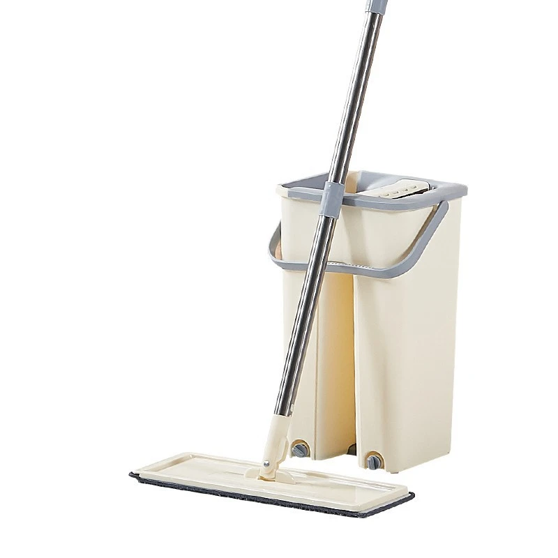 One Mop Flat Mop Wood Floor Mop Rod Swivel Universal