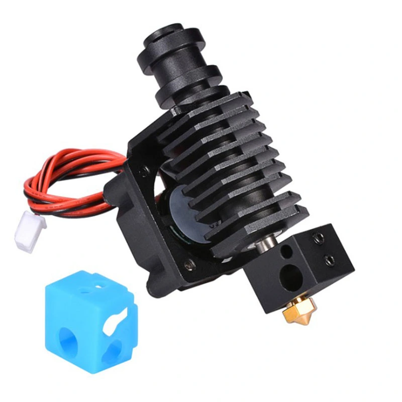 High Quality 3D Printer Nozzle New E3D-V6 Extrusion Head Hexagonal Type Suitable For PT100 Thermistor