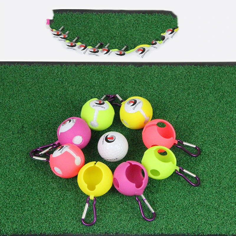 Golf Protective Cover Silicone Can Hang The Ball Golf Supplies 1 Ball Cover