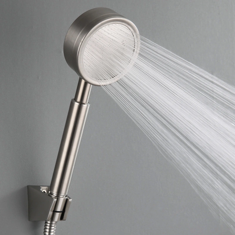 Household Handheld Stainless Steel Shower Nozzle