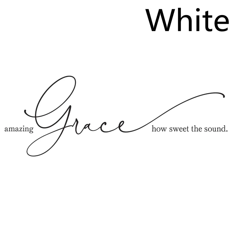 Amazing Grace Christian Decal