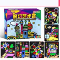 Children's Handmade Diy Material Package Magic Art Stickers Young