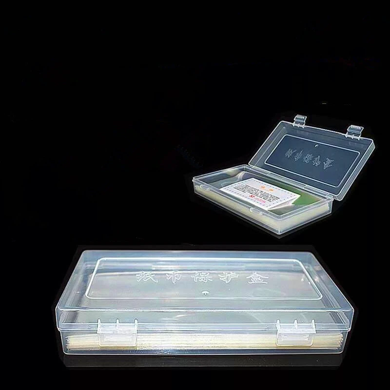 Storage Box, Transparent Protective Bag, Preserved, Sealed Coin-protecting Bag