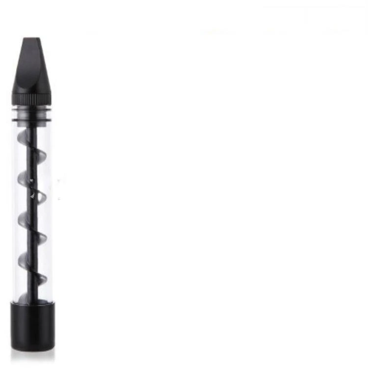 Creative And Simple Dry-burning Atomizer Spiral Pipe