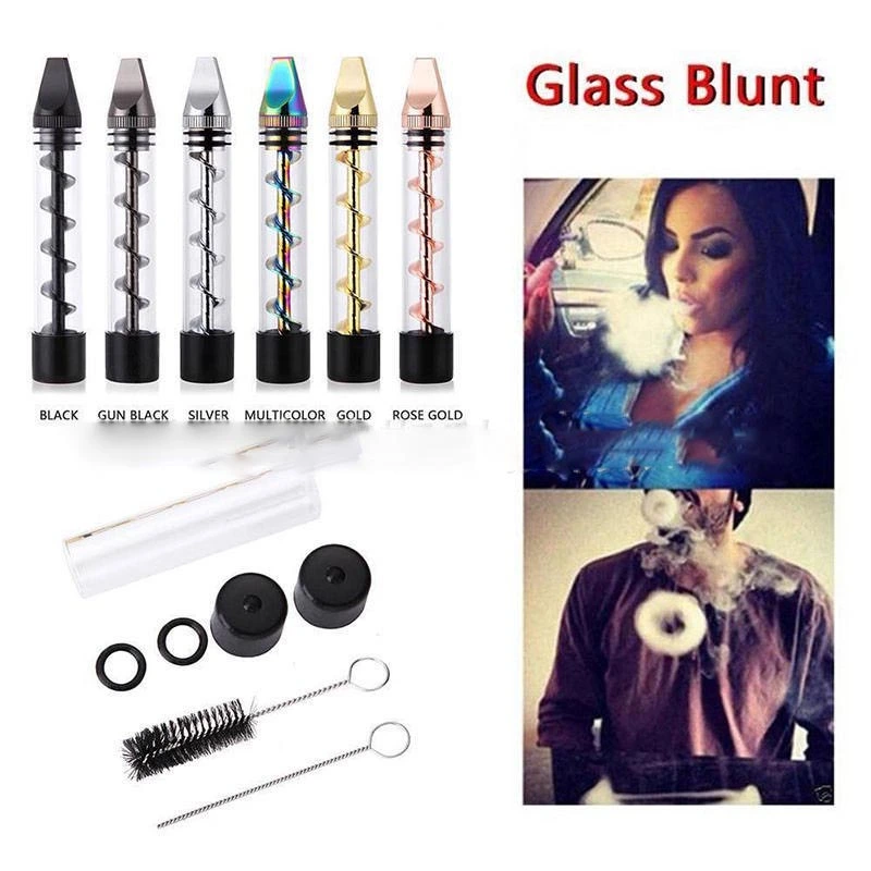 Creative And Simple Dry-burning Atomizer Spiral Pipe