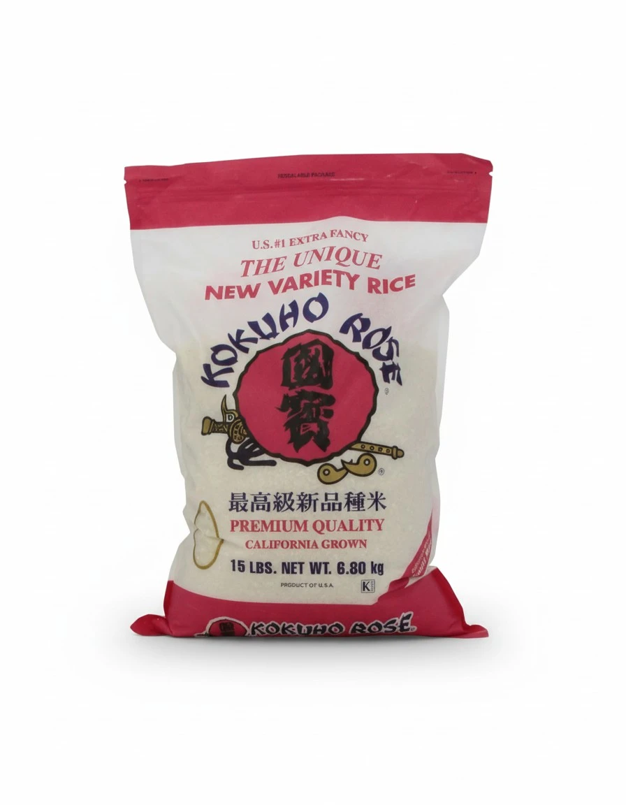 Kokuho Rose Rice, 15-Pound