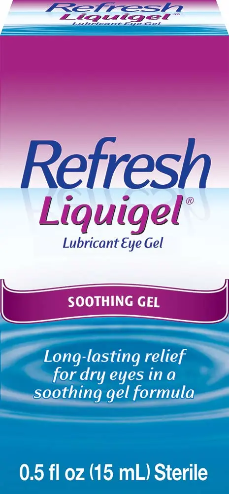 Refresh Liquigel Lubricant Eye Gel Drops, 0.5 Fl Oz Sterile