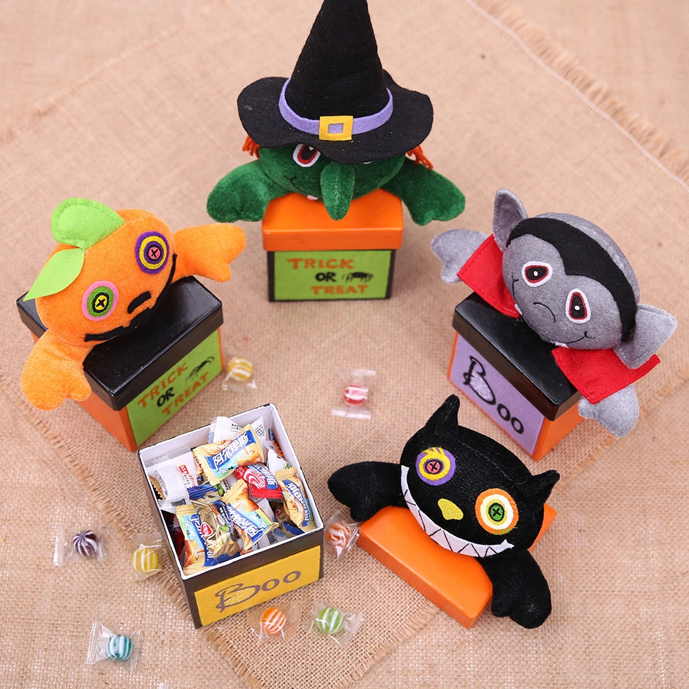 The Paper Candy Box Of The Daily Necessities For Halloween