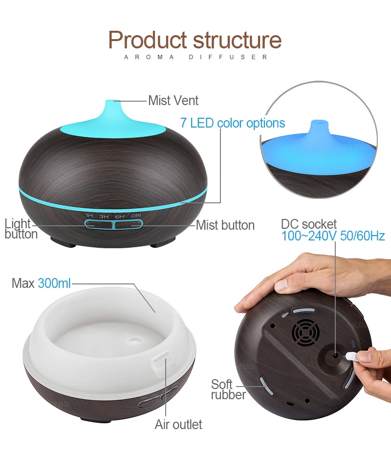 Household Ceramic Aroma Diffuser Humidifier Office Fragrance Blowing Machine