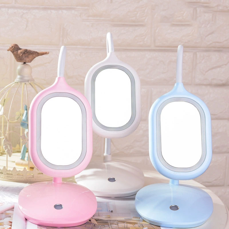 Creative Eye Protection Folding Led Makeup Mirror