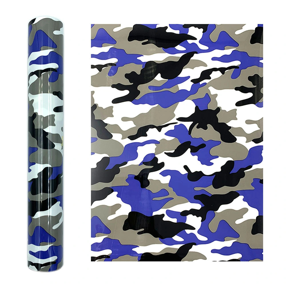 Camouflage Leopard Print Heat Transfer HTV Lettering Film Heat Transfer Vinyl
