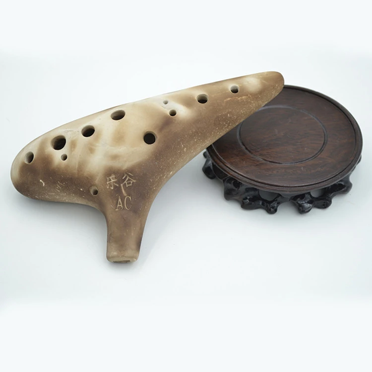 12-hole Smoke-fired Alto C Universal Ocarina