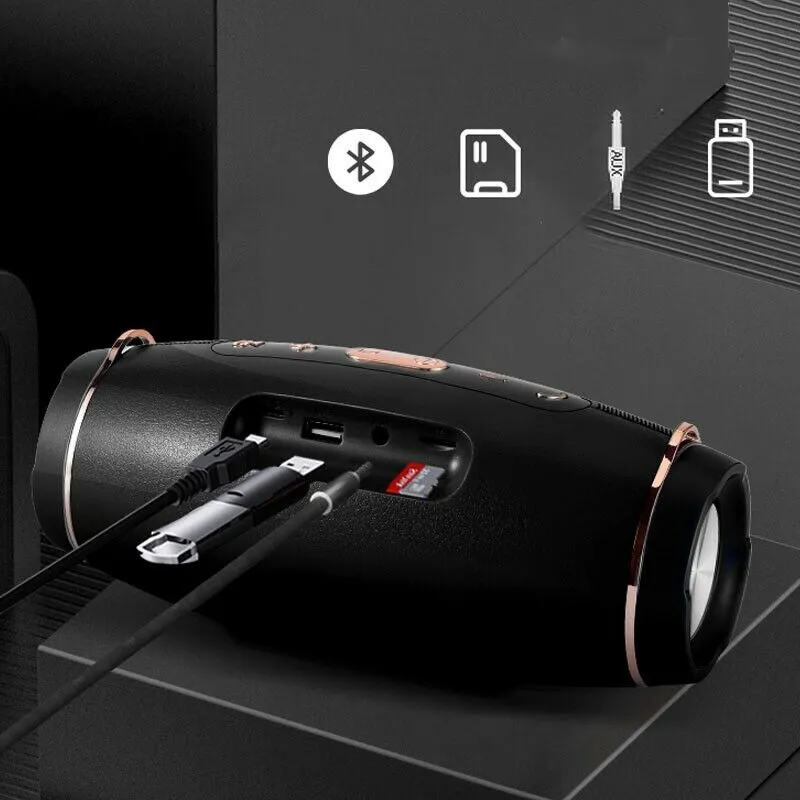 Wireless Portable Bluetooth Speaker Multi-function Radio Card Booth Audio Subwoofer