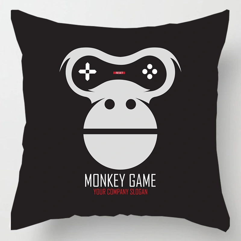 Gamepad Button Printing Sofa Pillow Cover