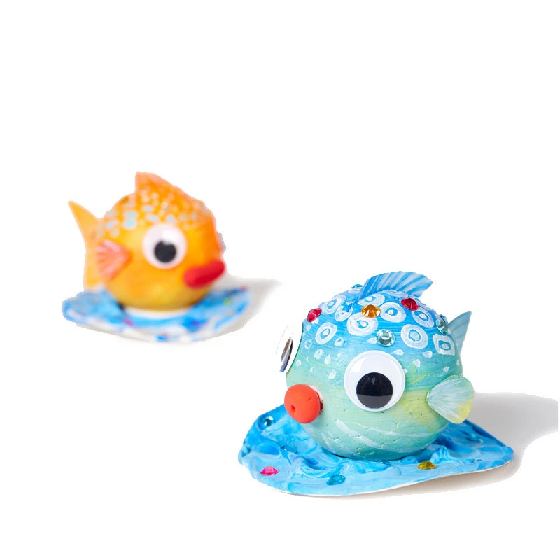 Bubble Fish Children's Toys Handmade Diy Production Material Package