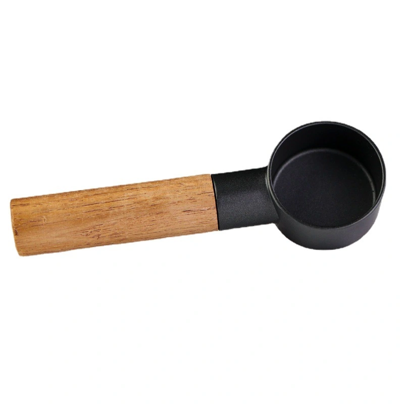 Coffee Spoon Measuring Spoon Bean Scoop With Solid Wood Handle