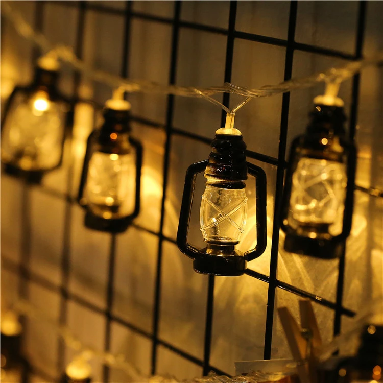 Retro Girly Heart Bedroom Kerosene Night Light