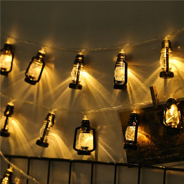 Retro Girly Heart Bedroom Kerosene Night Light