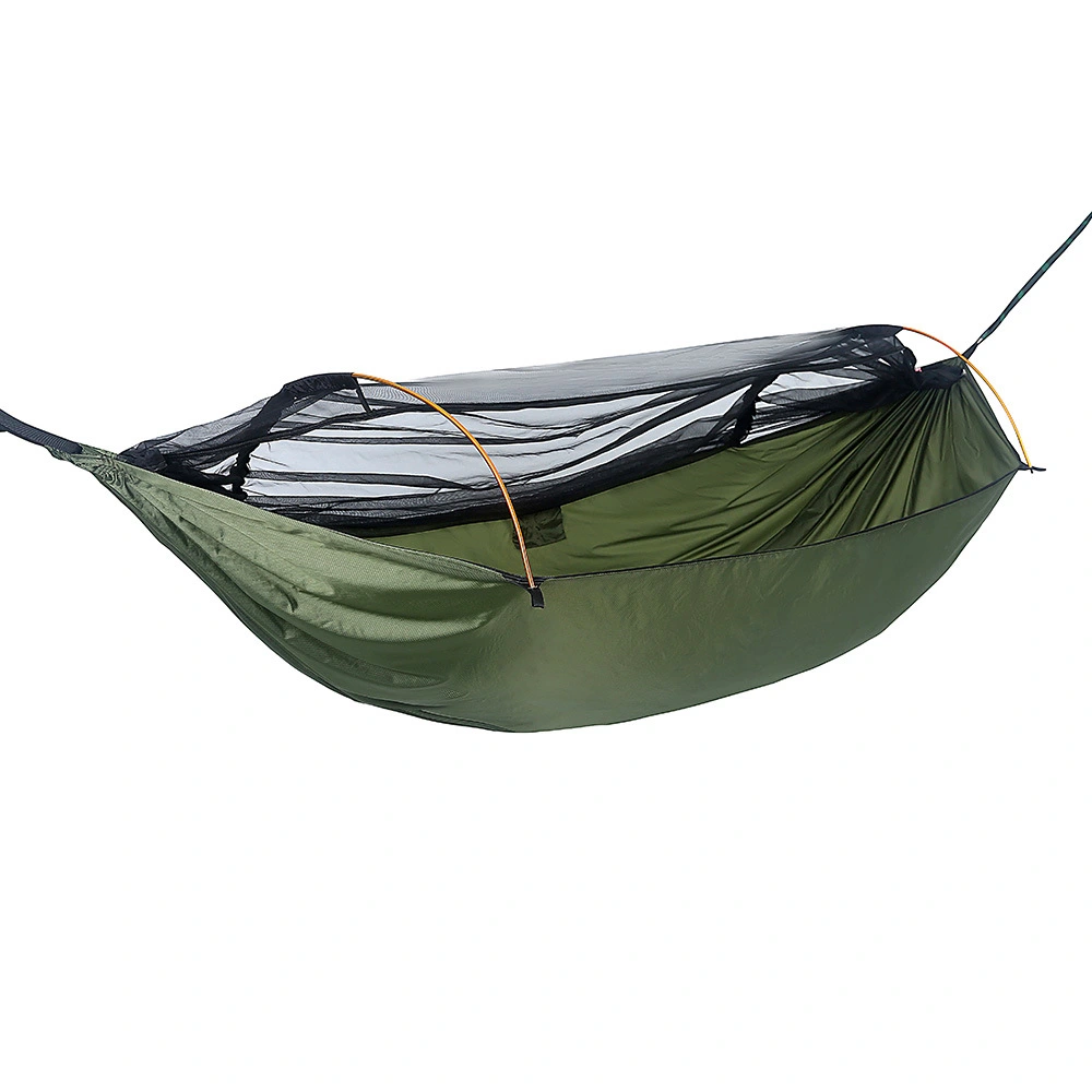 Zinc Cross-border Push-pull Anti-rollover Mosquito Net Hammock