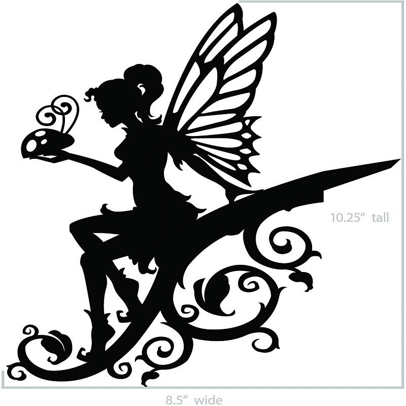 Fairy Tale Garden Decoration Metal Silhouette For Cross-border E-commerce