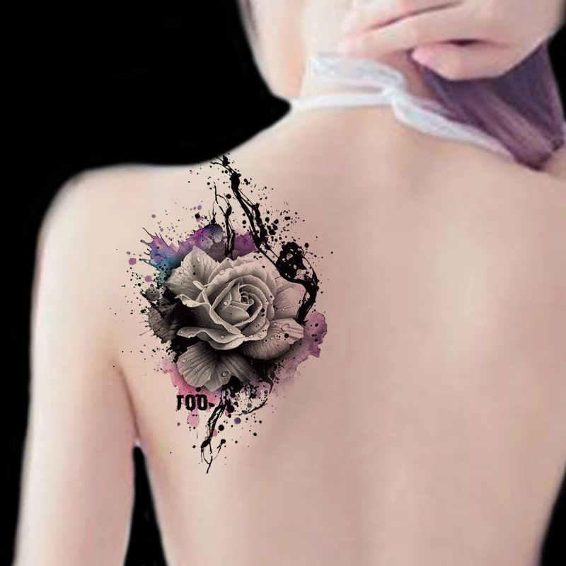 Half Arm Tattoo Stickers Waterproof And Durable Men And Women