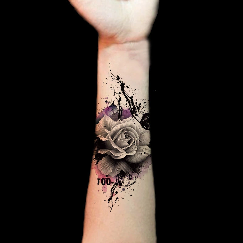 Half Arm Tattoo Stickers Waterproof And Durable Men And Women