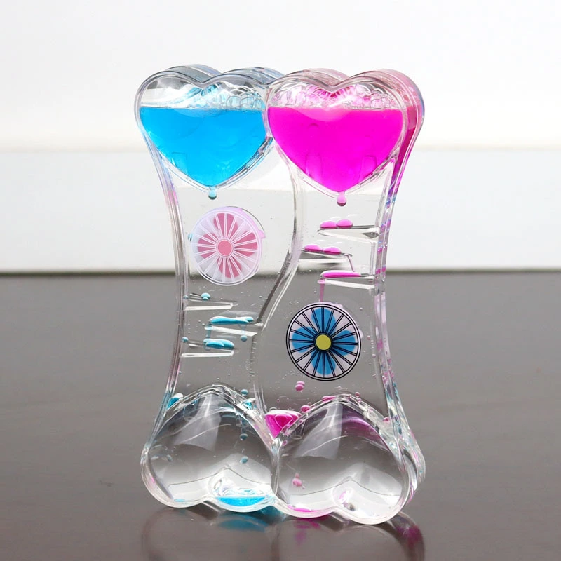 Creative And Fashionable Two-color Oil Spill Toy Dynamic Decompression Oil Drop