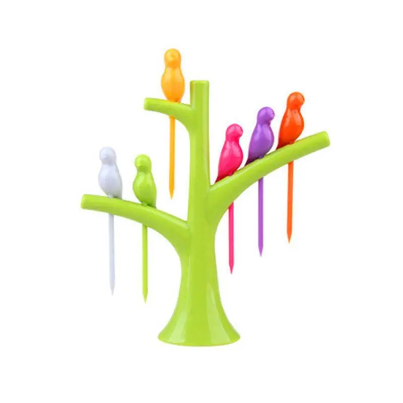 Creative Fashion Fruit Fork Super Cute Plastic