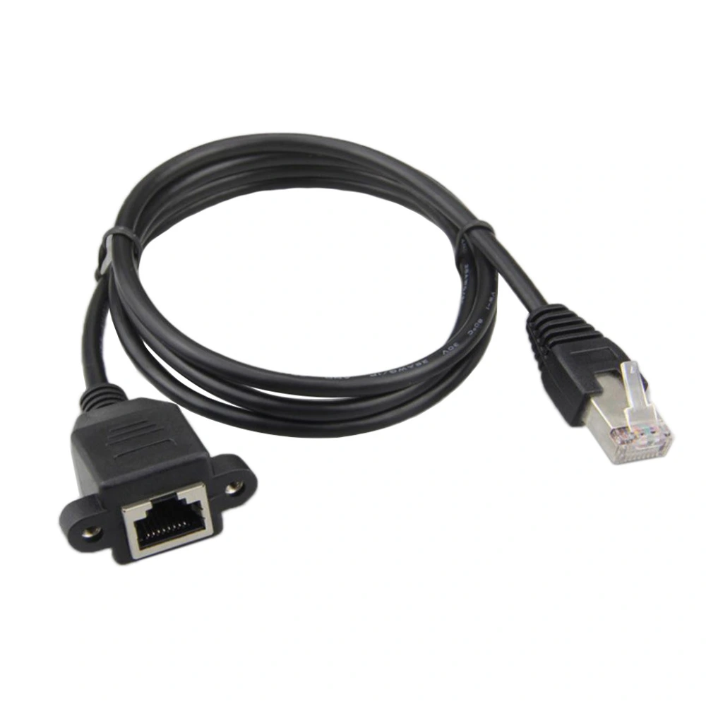 Computer Network Extension With Ear Rj45 Male To Female Network Cable Extension Cable