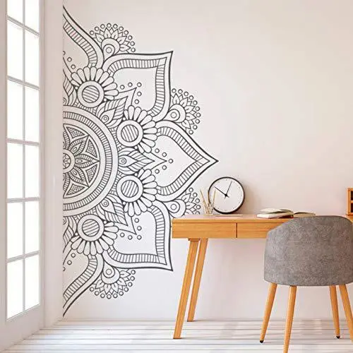 Mandala carved wall sticker