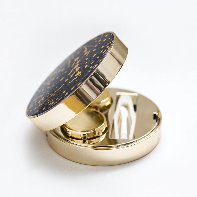 Female Cosmetic Contact Lens Box Storage Portable Starry Contact Lens Case