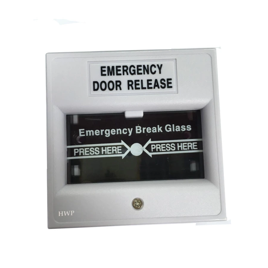 Wired Security Switch Break Glass For Fire Alarm Emergency Exit Release Button