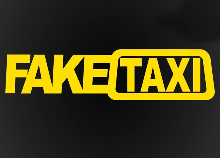 Fake Taxi Drifting Sign Funny Car Sticker