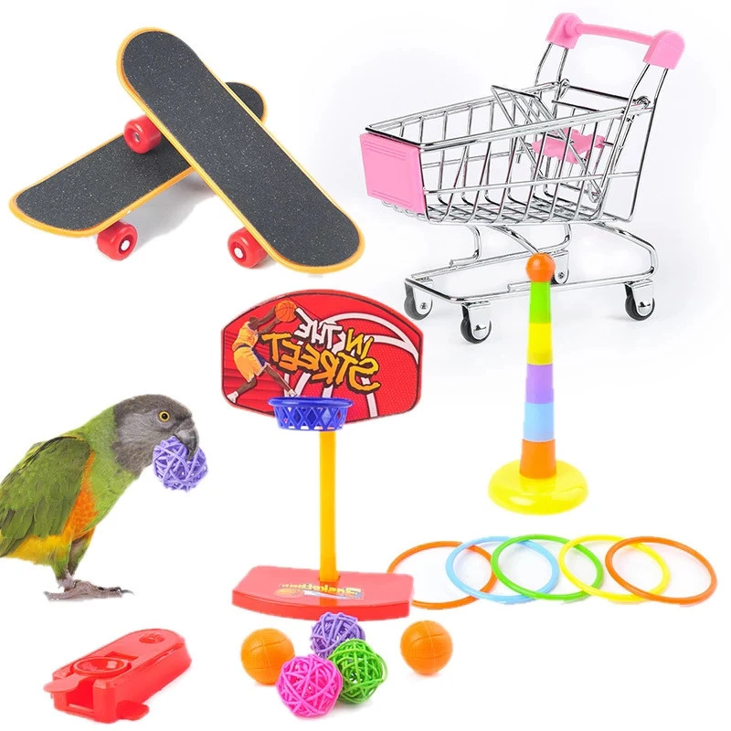 Skateboard Trolley Ring Toy Relieve Emotional Puzzle