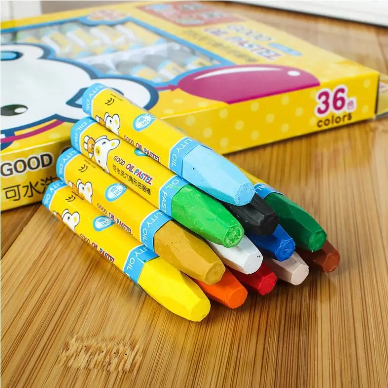 Childrens Oil Pastel 12 Colors 36 Colors Learning Drawing Crayons Oil Pastel Set