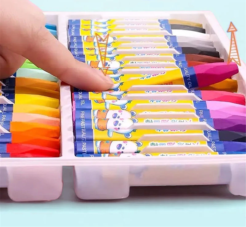 Childrens Oil Pastel 12 Colors 36 Colors Learning Drawing Crayons Oil Pastel Set