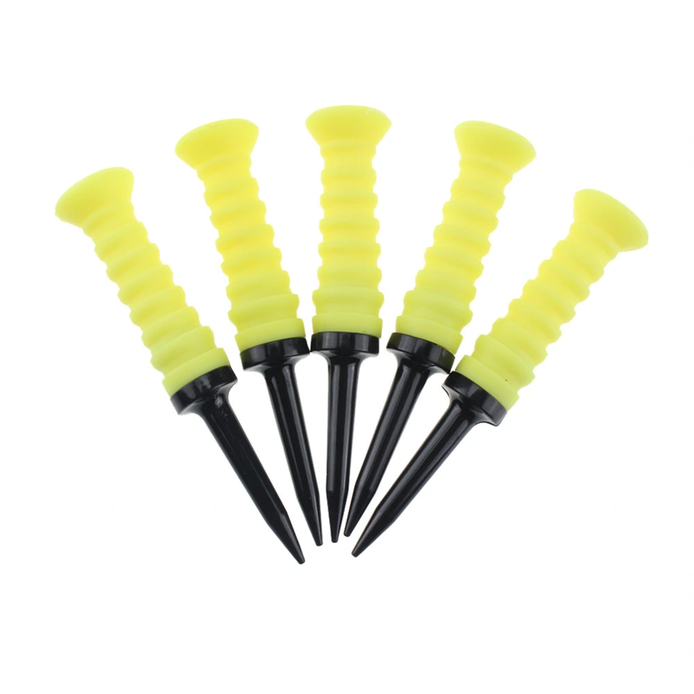 Golf New Elastic Ball Spike TEE Soft Rubber Sleeve Ball Spike Elastic Soft Ball Spike Limit Resistance Ball Accessories