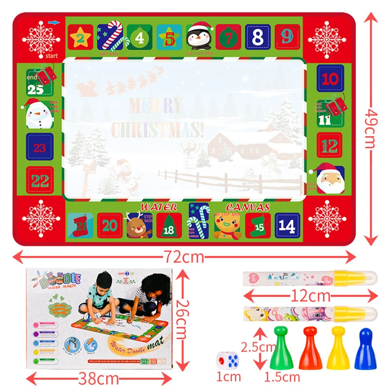 Christmas Decoration Water Magic Children's Water Graffiti Gift Box