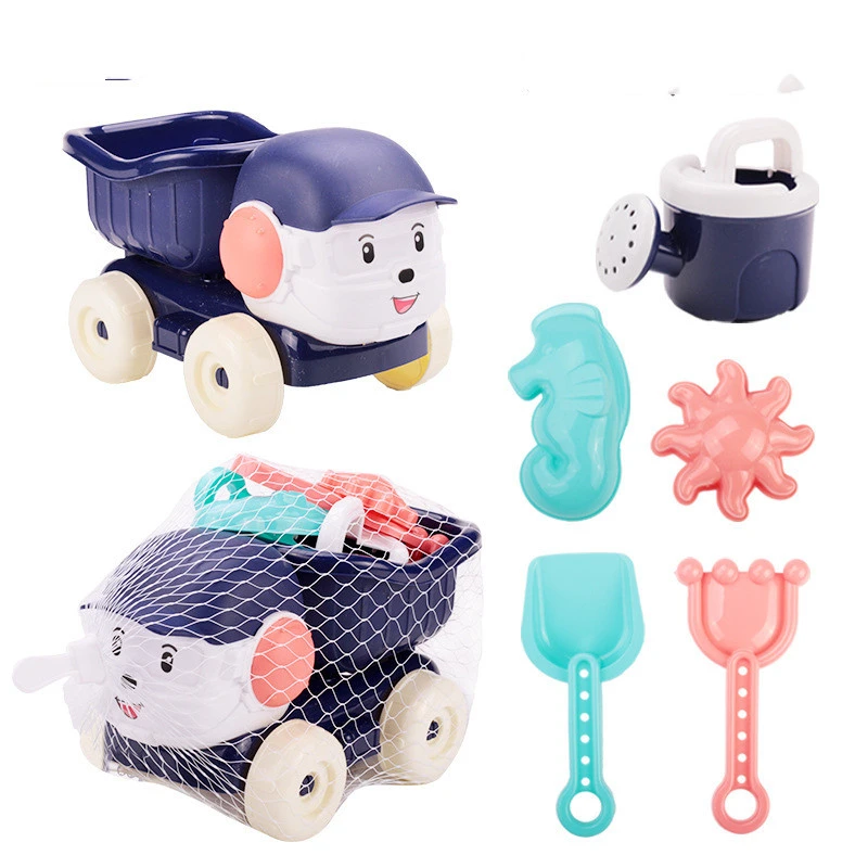 Summer Beach Water Play Toy Car Children Outdoor Sand Digging Toy