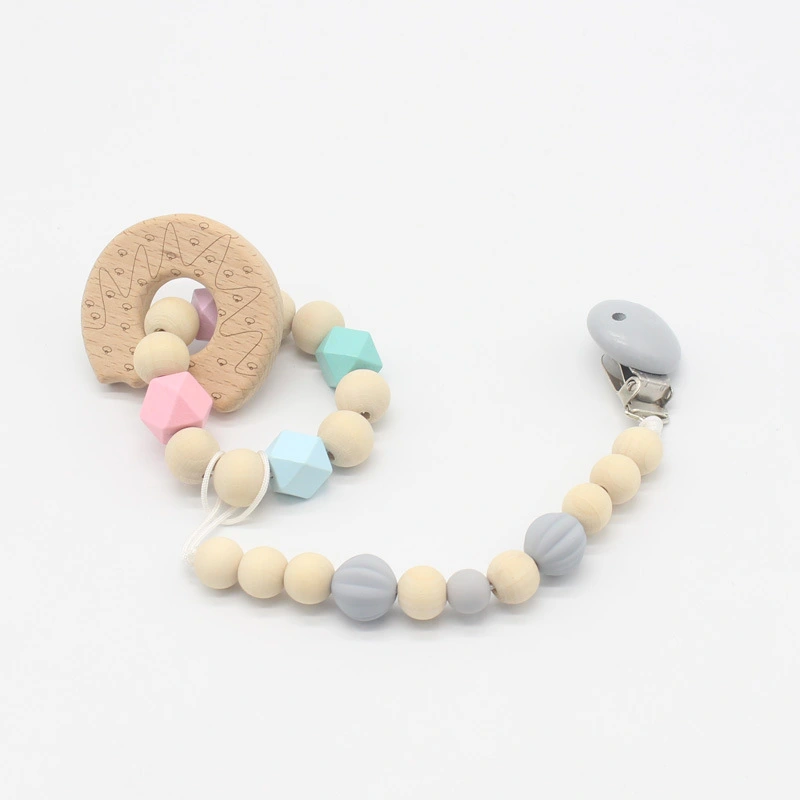 Baby gutta percha bracelet for mother and baby, molar stick, beech toy