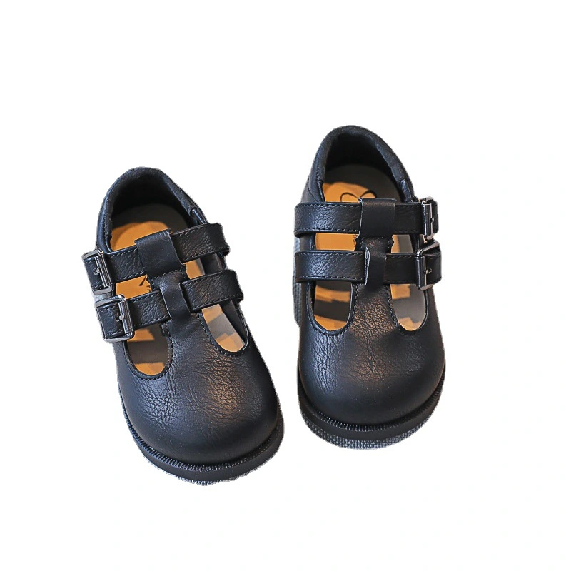 Children's Shoes College Style Soft Sole Girls Princess Shoes Baby Single Shoes